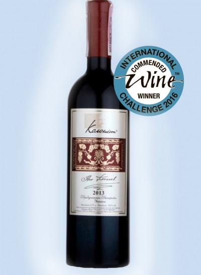 ​Каберне-Мерло сухе витримане червоне категорія «Висока гама» 2013 р.