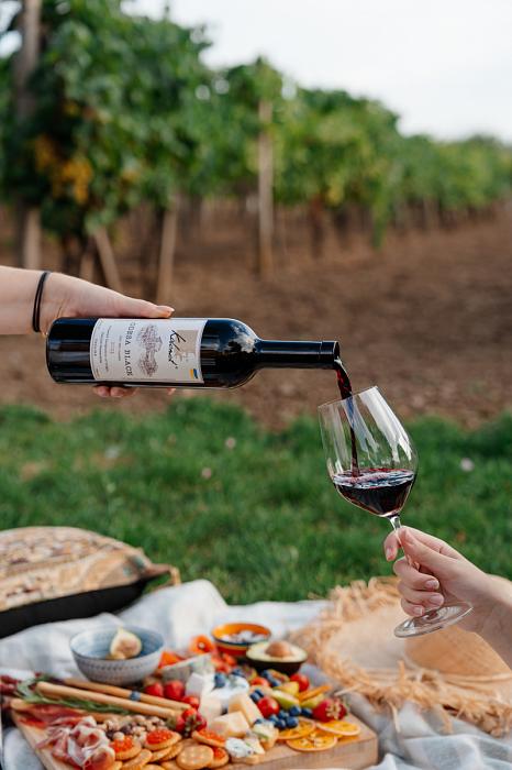 вино сухое Одесское черное