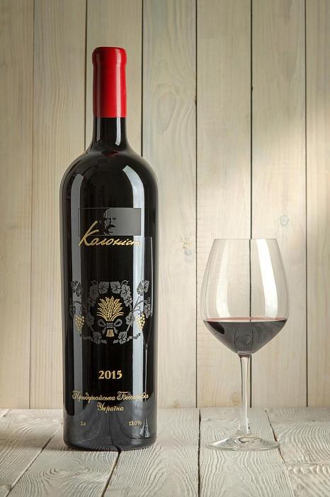 вино сухе Каберне Мерло Double Magnum