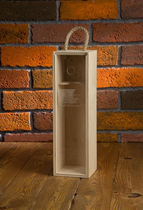 «Набор подарочный «Колонист» на 1 бутылку («Каберне Мерло «Высокая гамма» 2014)