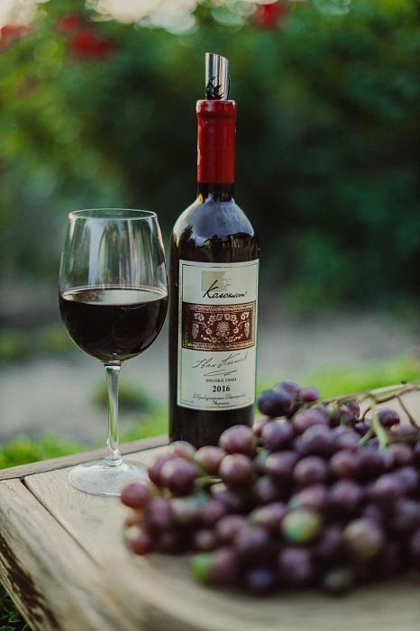 вино сухое Каберне Мерло "Высока гамма"