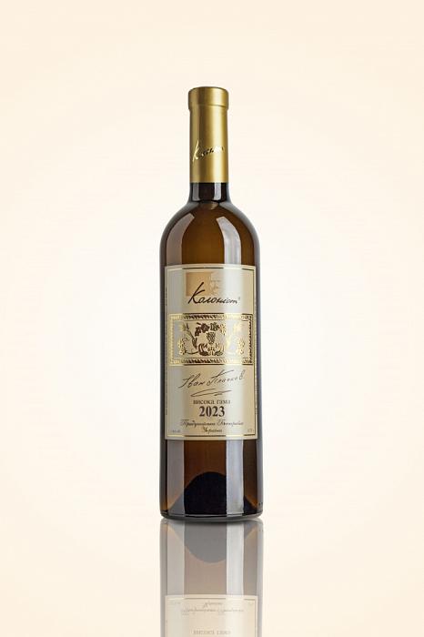 вино сухое Шардоне "Высокая гамма"