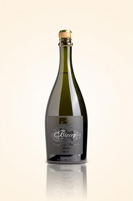 Біссер ігристе витримане брют біле тираж 2018